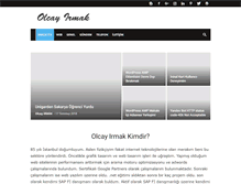 Tablet Screenshot of olcayirmak.com